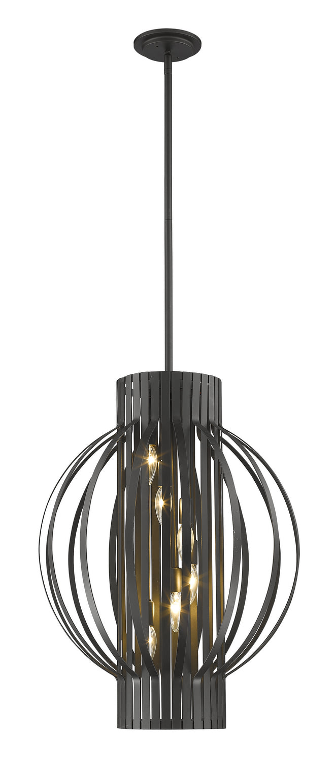 Z-Lite 436-20BRZ Six Light Pendant, Bronze