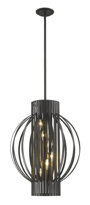 Z-Lite 436-20BRZ Six Light Pendant, Bronze