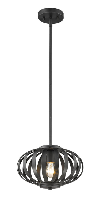 Z-Lite 438-8BRZ One Light Pendant, Bronze