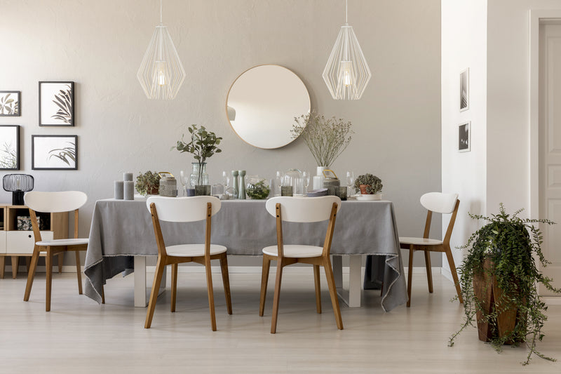 Z-Lite 442MP12-WH One Light Pendant, Gloss White