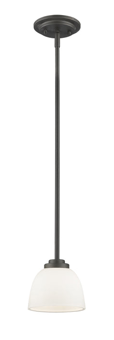 Z-Lite 443MP-BRZ One Light Pendant, Bronze