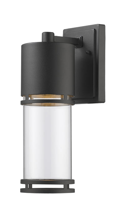 Z-Lite 553M-BK-LED LED Outdoor Wall Mount, Black