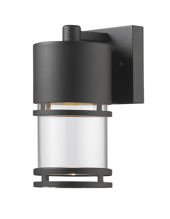 Z-Lite 553S-BK-LED LED Outdoor Wall Mount, Black