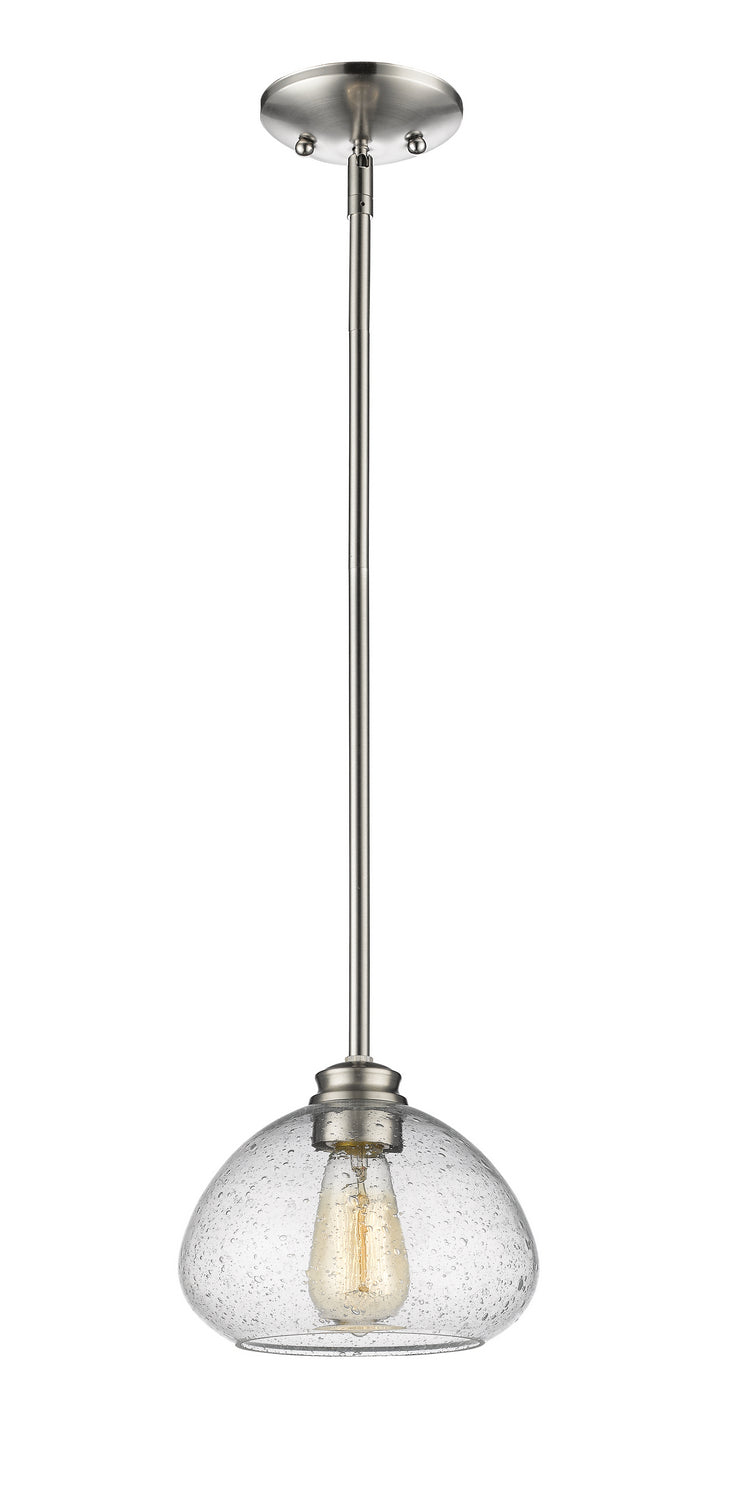 Z-Lite 722MP-BN One Light Pendant, Brushed Nickel