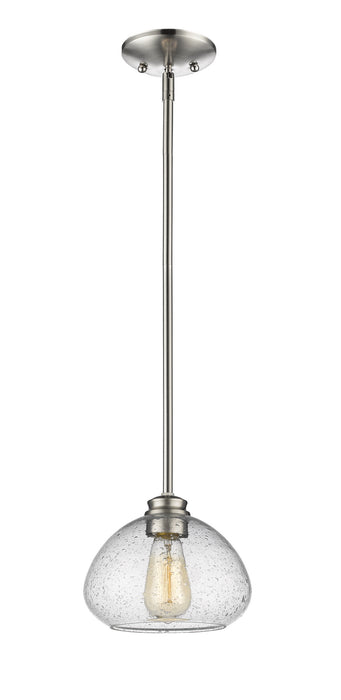 Z-Lite 722MP-BN One Light Pendant, Brushed Nickel