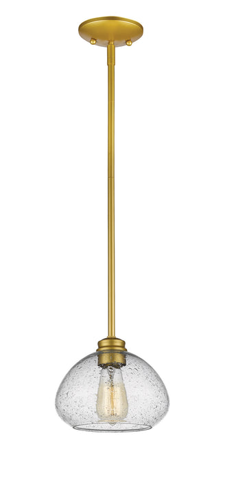 Z-Lite 722MP-SG One Light Pendant, Satin Gold