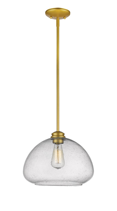 Z-Lite 722P13-SG One Light Pendant, Satin Gold