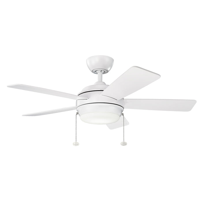 Kichler 330171MWH 42" Ceiling Fan, Matte White