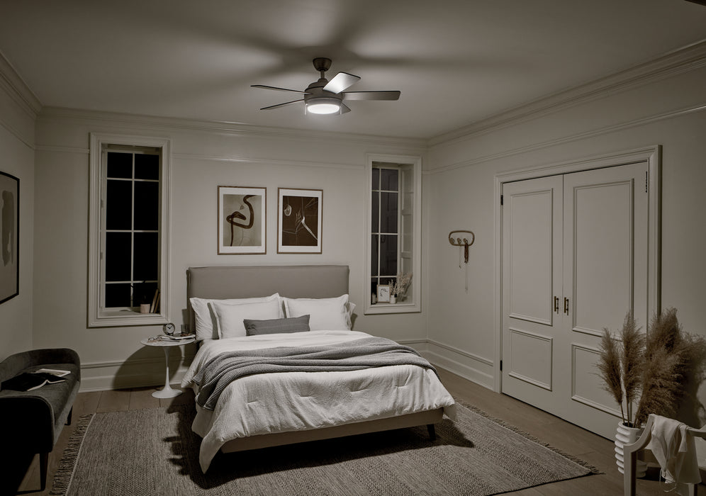 Kichler 330171NI 42" Ceiling Fan, Brushed Nickel