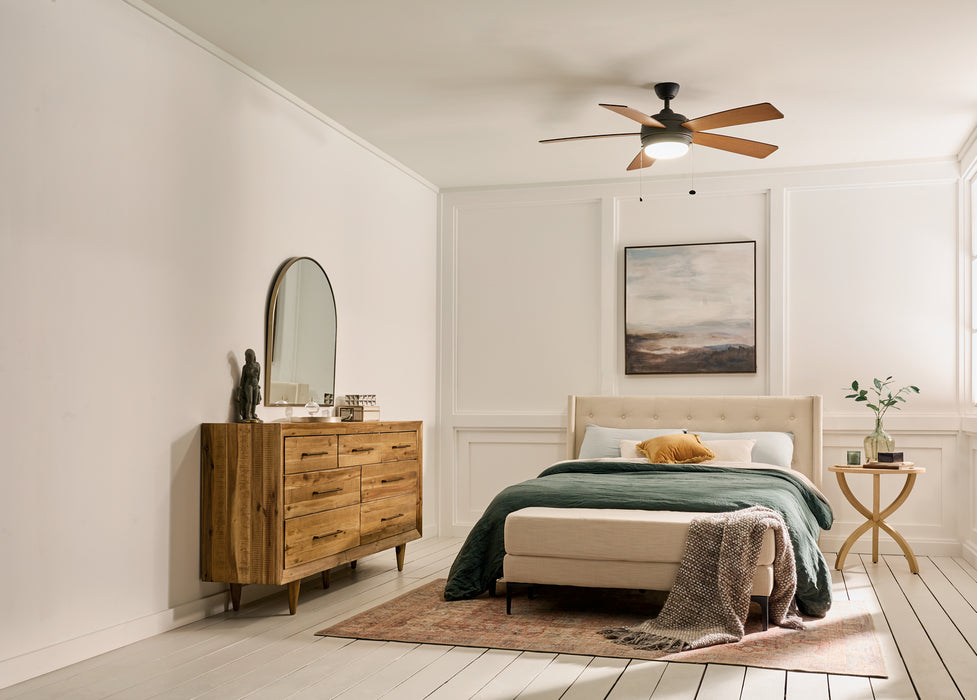 Kichler 330174OZ 52" Ceiling Fan, Olde Bronze