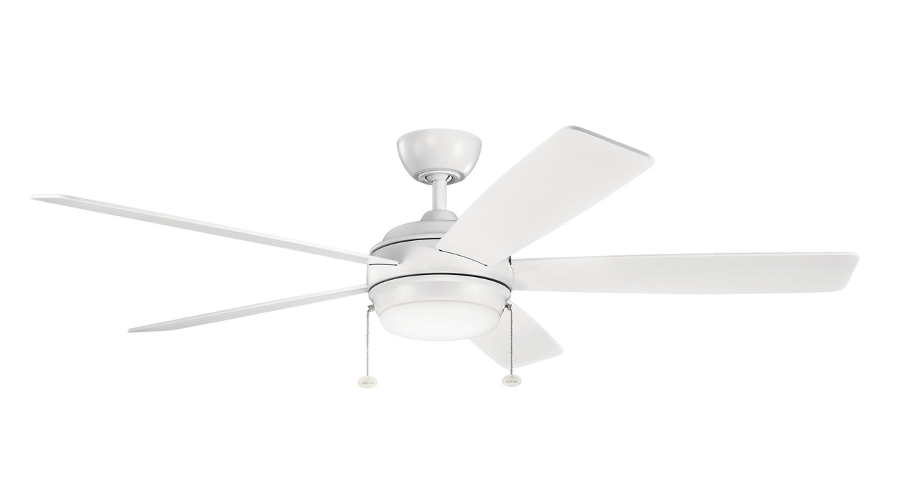 Kichler 330180MWH 60" Ceiling Fan, Matte White