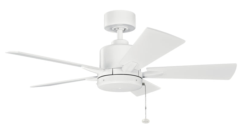 Kichler 330241MWH 42" Ceiling Fan, Matte White