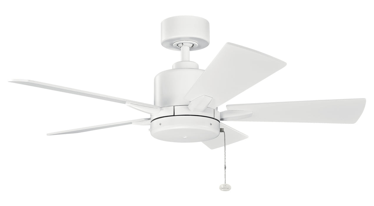 Kichler 330241MWH 42" Ceiling Fan, Matte White