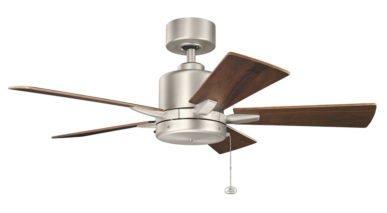Kichler 330241NI 42" Ceiling Fan, Brushed Nickel