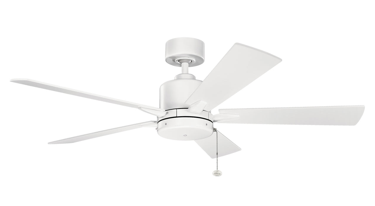 Kichler 330242MWH 52" Ceiling Fan, Matte White