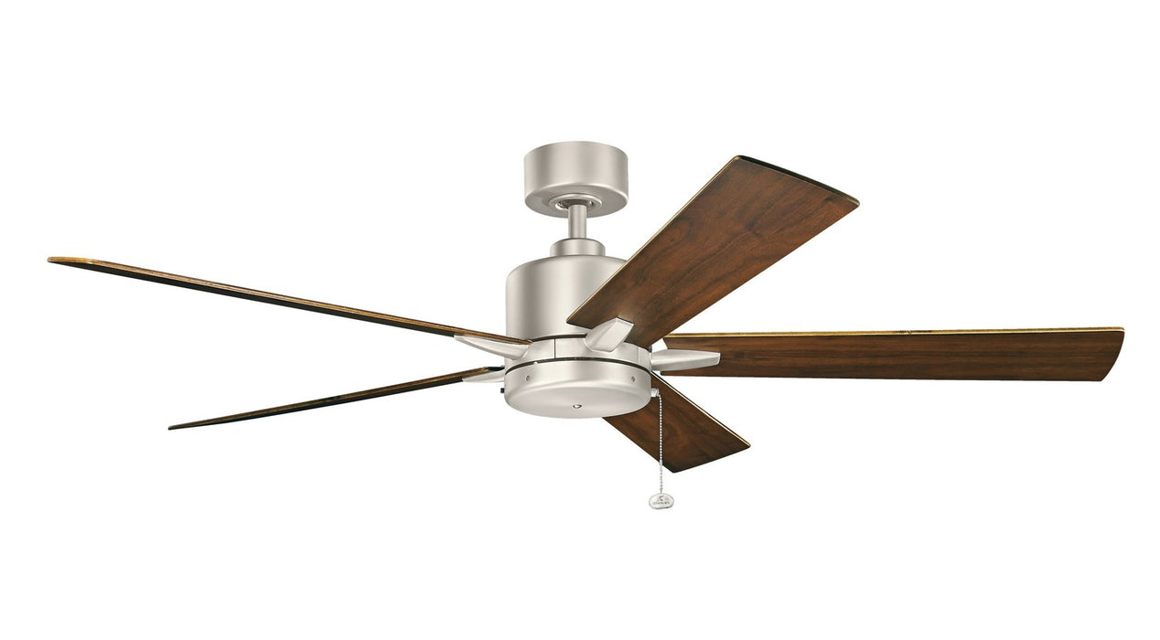 Kichler 330243NI 60" Ceiling Fan, Brushed Nickel