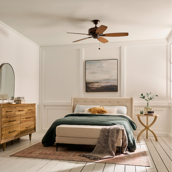 Kichler 330247OBB 52" Ceiling Fan, Oil Brushed Bronze