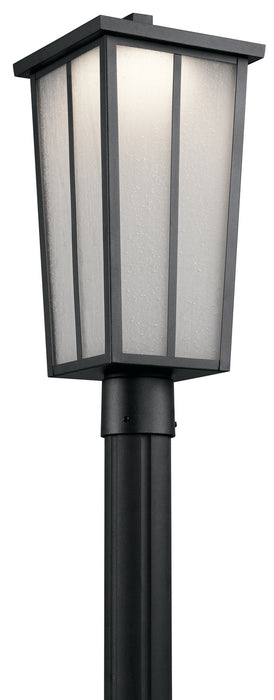 Kichler 49625BKTLED LED Outdoor Post Mount, Textured Black