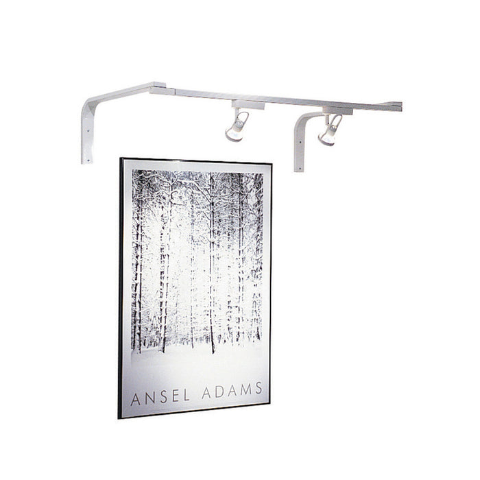 W.A.C. Lighting TBKT-WT Wall Mount Suspension Bracket, White