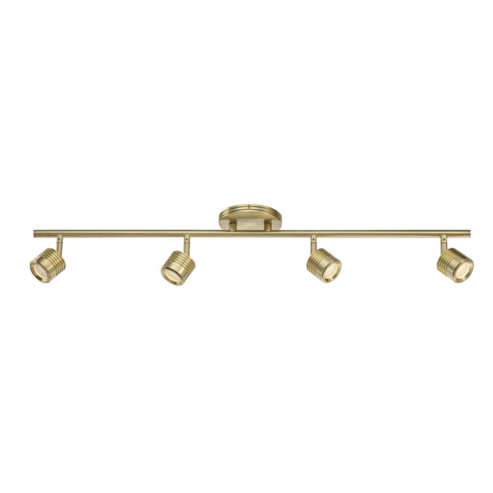 W.A.C. Lighting TK-49534-BR LED Fixed Rail, Brushed Brass