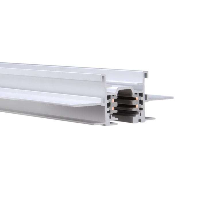 W.A.C. Lighting WHT4-RTL-WT W Track Two Circuit, White