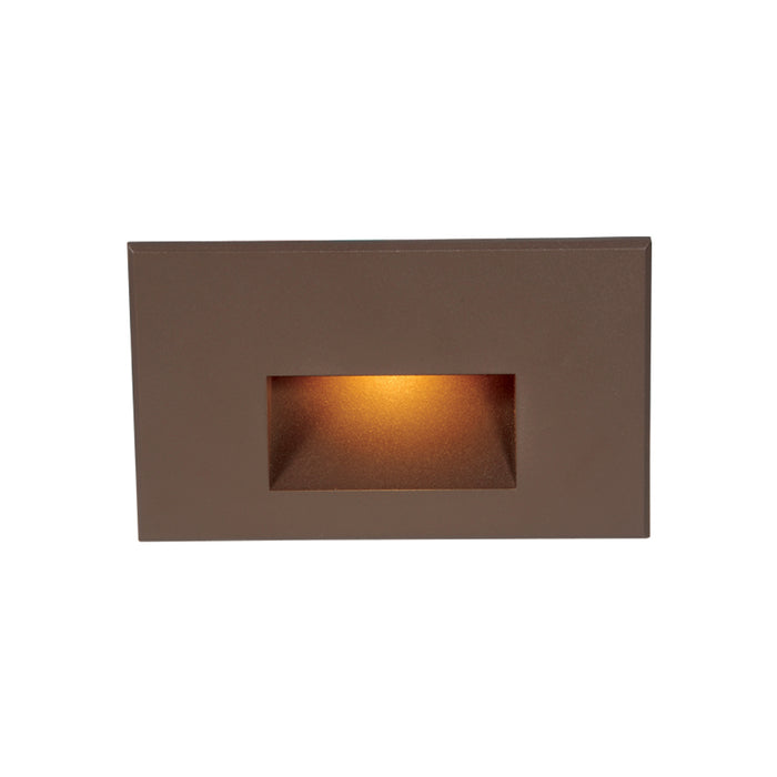 W.A.C. Lighting WL-LED100F-AM-BZ LED Step and Wall Light, Bronze On Aluminum
