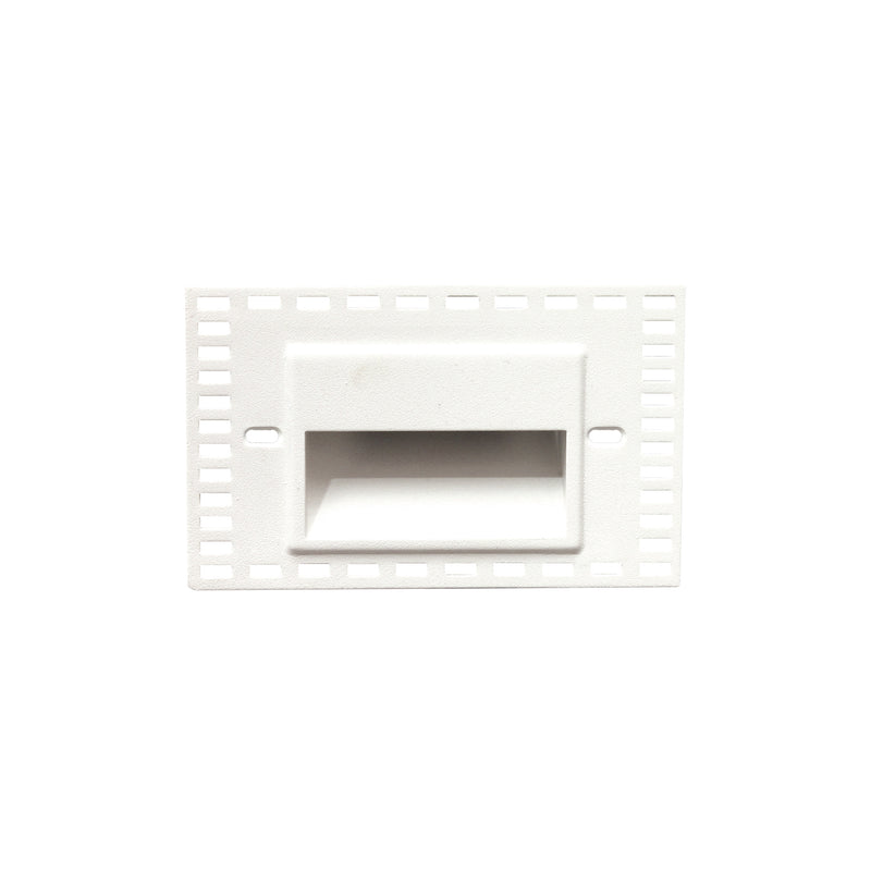 W.A.C. Lighting WL-LED100TR-C-WT LED Step and Wall Light, White On Aluminum