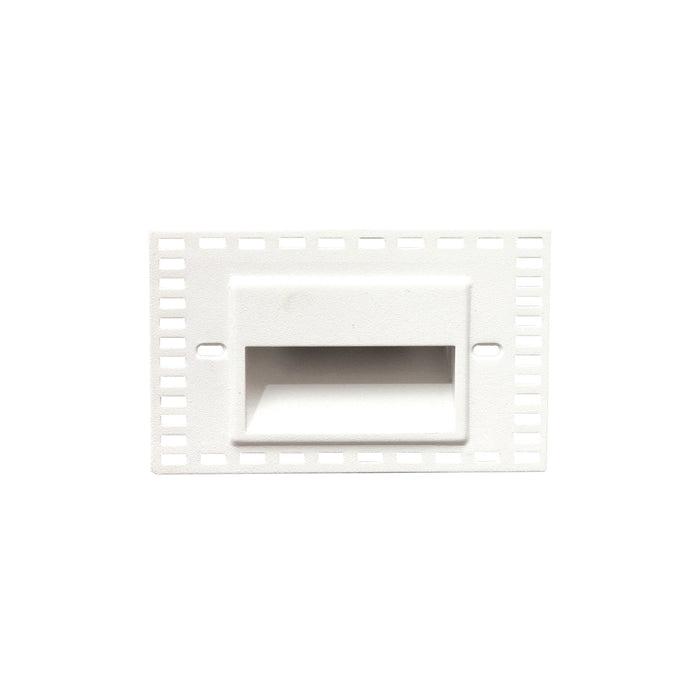 W.A.C. Lighting WL-LED100TR-C-WT LED Step and Wall Light, White On Aluminum