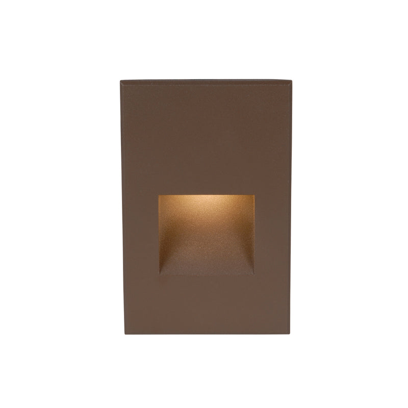 W.A.C. Lighting WL-LED200-C-BZ LED Step and Wall Light, Bronze On Aluminum