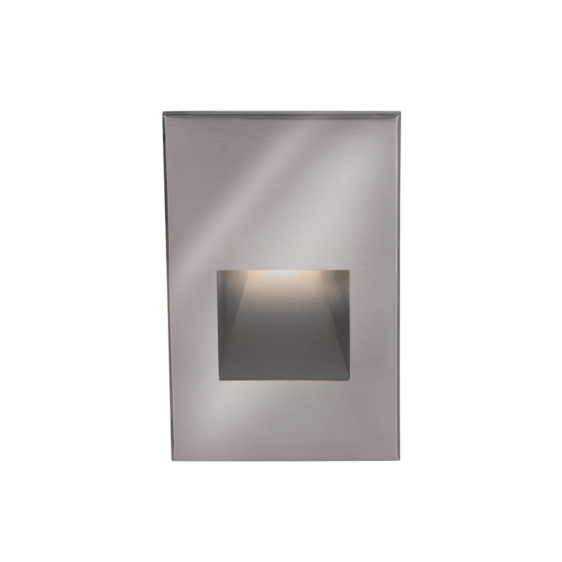 W.A.C. Lighting WL-LED200F-RD-SS LED Step and Wall Light, Stainless Steel
