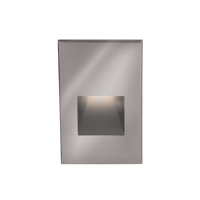W.A.C. Lighting WL-LED200-RD-SS LED Step and Wall Light, Stainless Steel