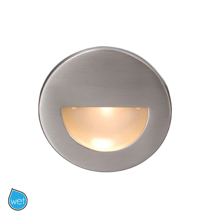 W.A.C. Lighting WL-LED300-C-BN LED Step and Wall Light, Brushed Nickel