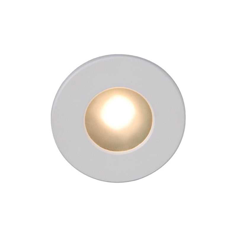 W.A.C. Lighting WL-LED310-C-WT LED Step and Wall Light, White On Aluminum