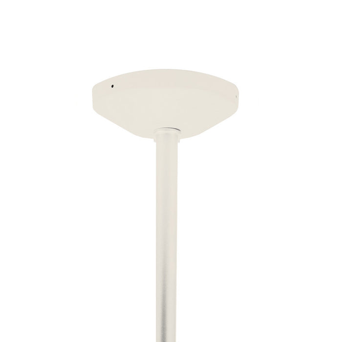 W.A.C. Lighting WMSP-6-PT Stem Kit With Power Feed, Platinum