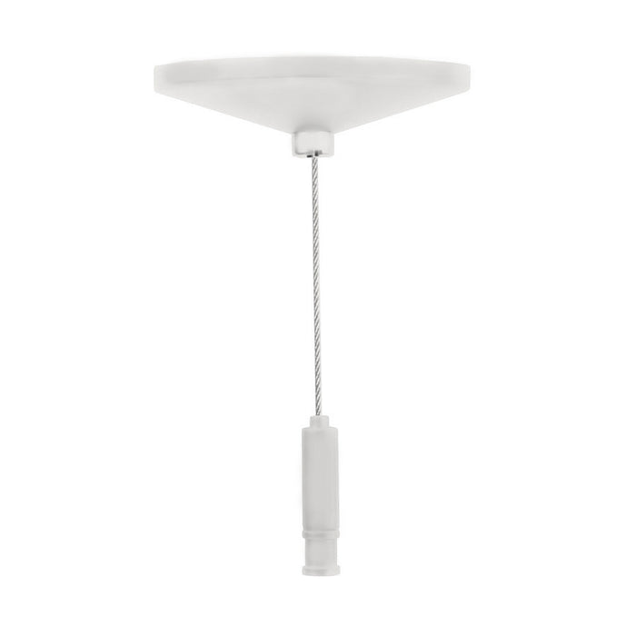 W.A.C. Lighting WMST-TB48-WT T-Bar Suspension Cable Kit, White