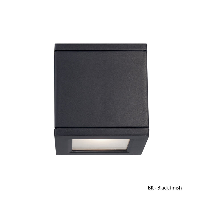 W.A.C. Lighting WS-W2504-BK LED Wall Light, Black