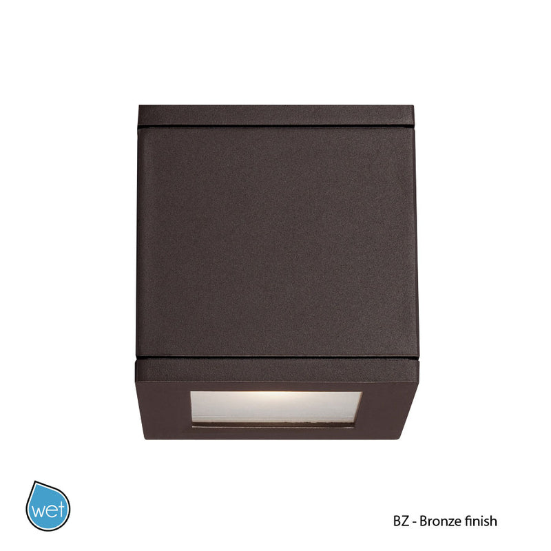 W.A.C. Lighting WS-W2505-BZ LED Wall Light, Bronze