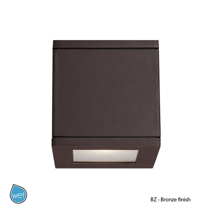 W.A.C. Lighting WS-W2505-BZ LED Wall Light, Bronze