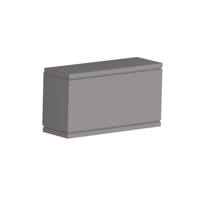 W.A.C. Lighting WS-W2509-GH LED Wall Light, Graphite