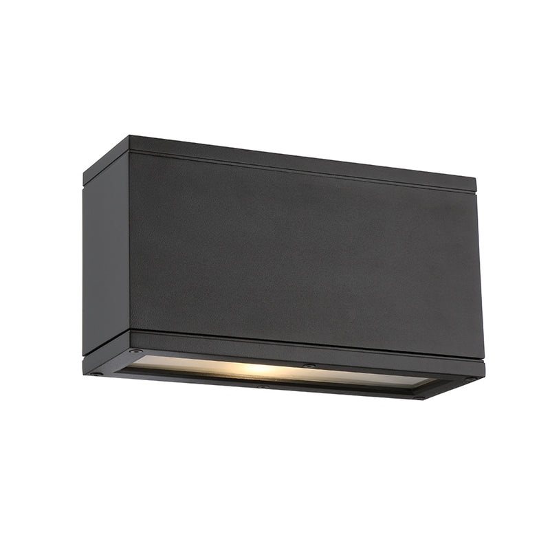 W.A.C. Lighting WS-W2510-BK LED Wall Light, Black