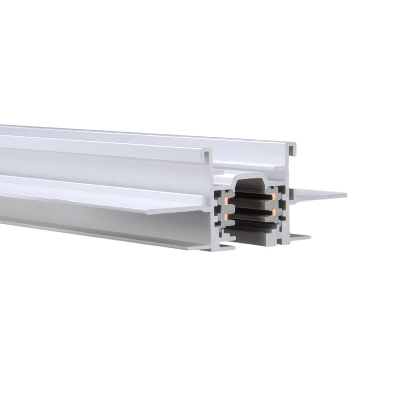 W.A.C. Lighting WT4-RTL-WT Track Single Circuit, White