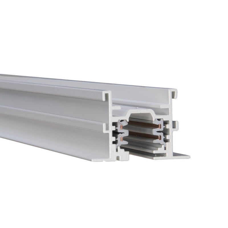 W.A.C. Lighting WT8-RT-WT Track Single Circuit, White