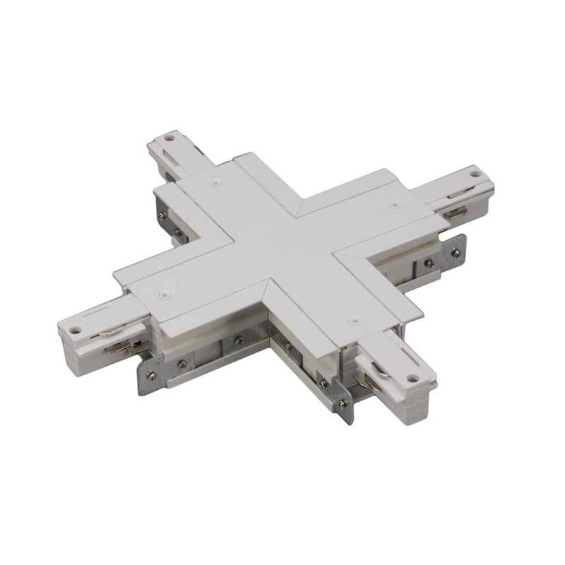 W.A.C. Lighting WXC-RT-WT Track Connector, White