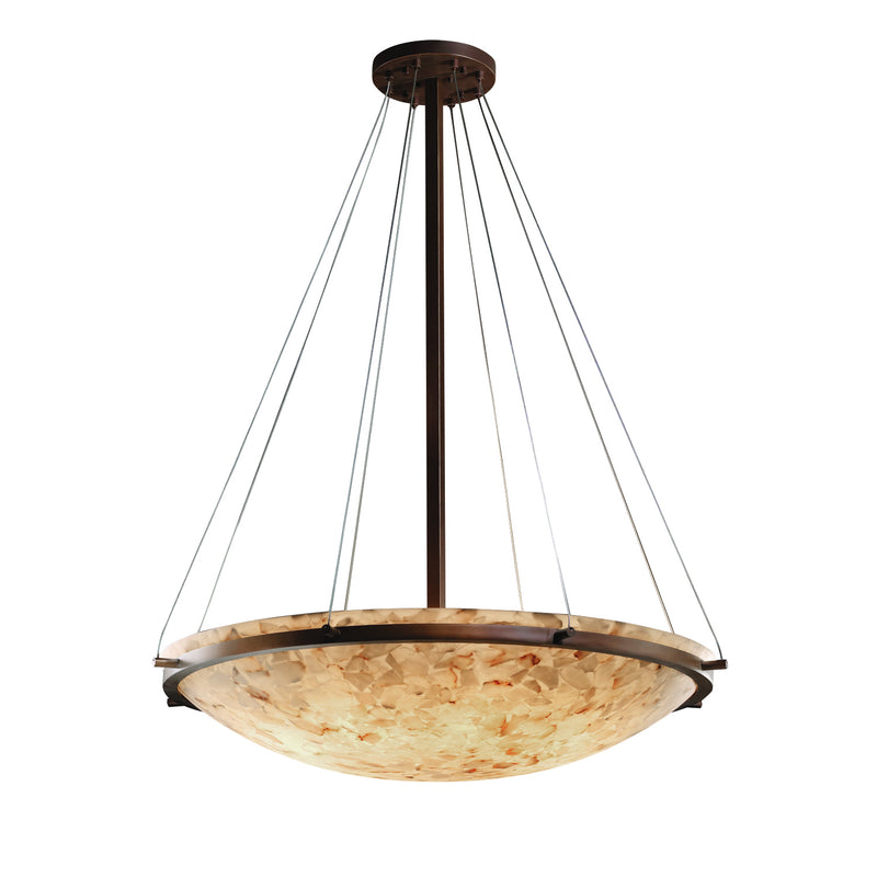Justice Designs ALR-9697-35-DBRZ-LED6-6000 LED Pendant, Dark Bronze