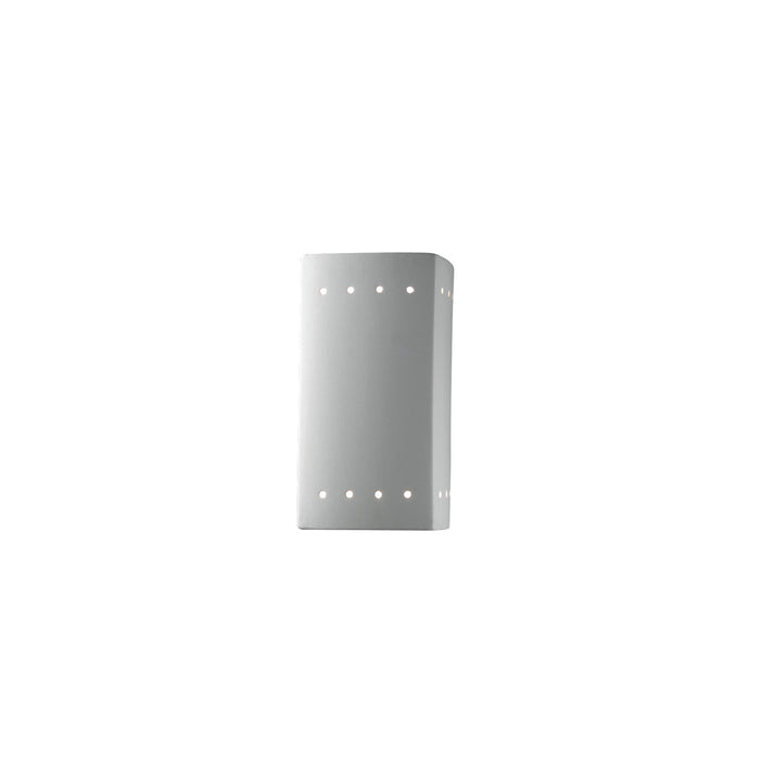 Justice Designs CER-0920-BIS-LED1-1000 LED Lantern, Bisque