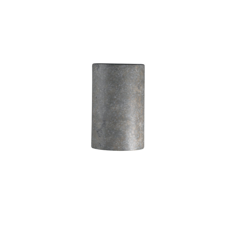 Justice Designs CER-0940-TRAM-LED1-1000 LED Lantern, Mocha Travertine