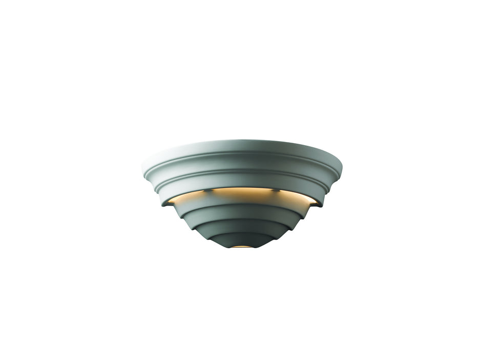 Justice Designs CER-1155-BIS-LED2-2000 LED Lantern, Bisque