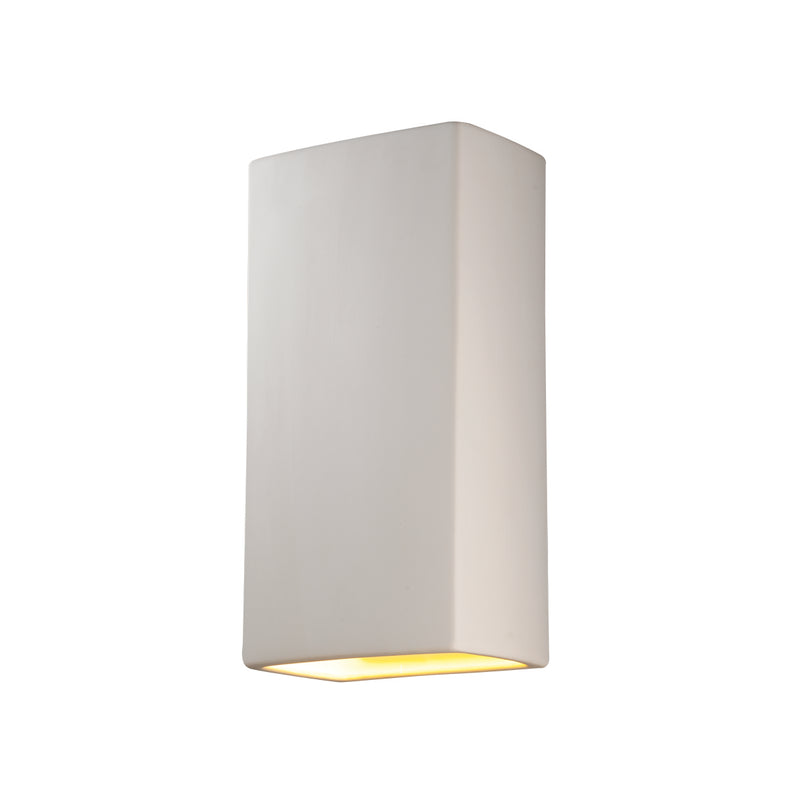 Justice Designs CER-1170W-BIS-LED1-1000 LED Lantern, Bisque