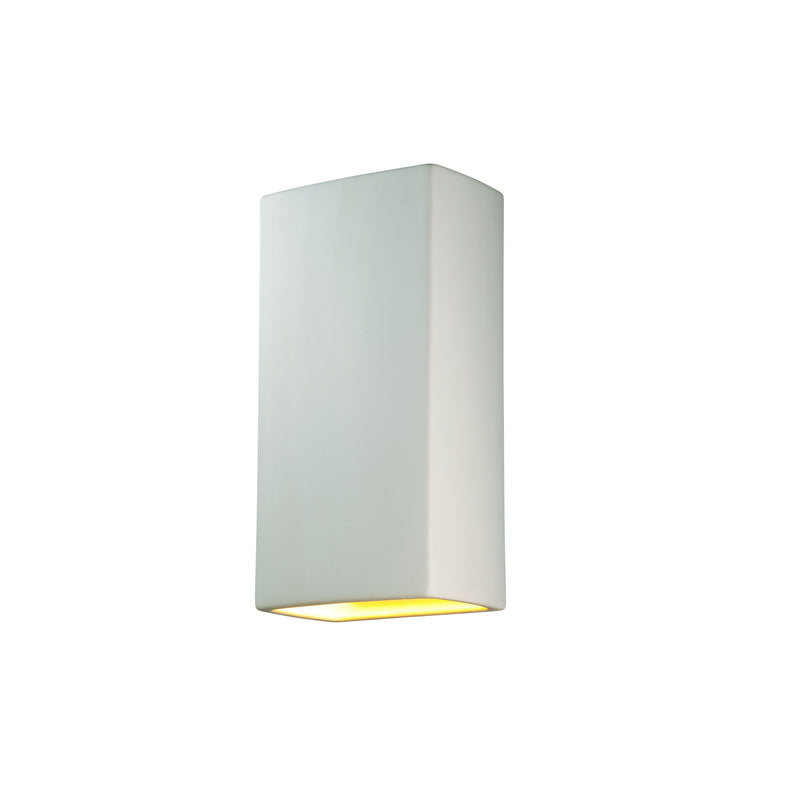 Justice Designs CER-1175-BIS-LED2-2000 LED Lantern, Bisque