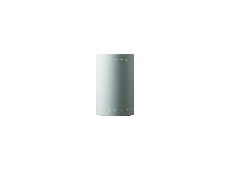 Justice Designs CER-1290-BIS-LED1-1000 LED Lantern, Bisque